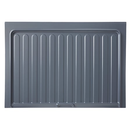 Rev-A-Shelf Polystyrene, Metallic Silver, 28.5 in W, 0.75 in H, 20.25 in D, 20.25 in L, Silver SBVDT-2730-S-1